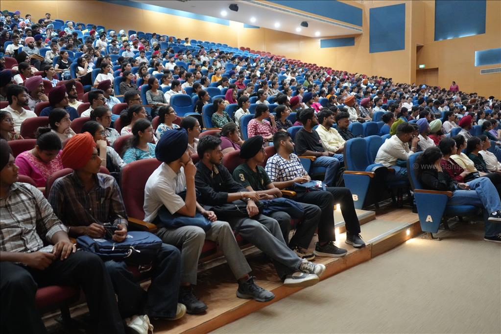 Motivational Lecture in Dr. Manmohan Singh Auditorium, Punjab Agricultural University, Ludhiana